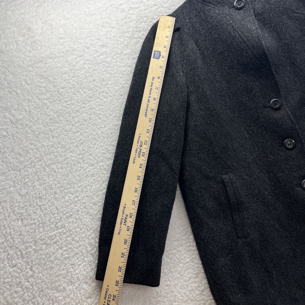 International Scene Coat Womens 7/8 Gray Wool Blend Yogoslavia Classic Vintage - Picture 8 of 16
